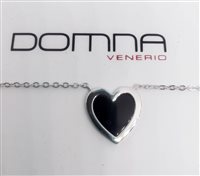 Collana Diadema Donna in Argento Onice DAV-CUOREN - DAV-CUOREN